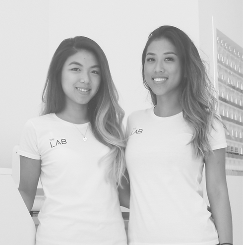 The Lab owners Anna and Lisa