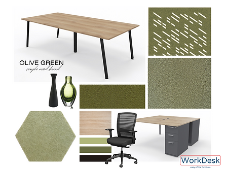 Olive Green Mood Board
