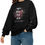 Thumbnail: NEW Signature Mon Dieu Est Roi Floral Design - Organic Oversized Sweatshirt