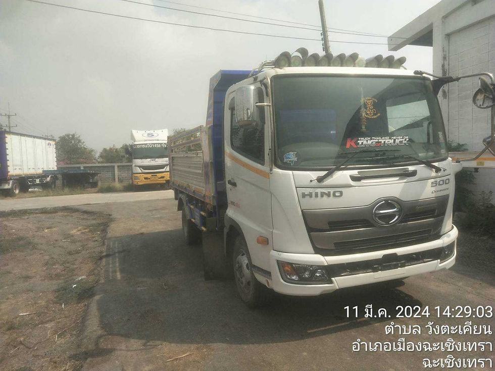 ภาพขนาดย่อ: HINO 6 ล้อ, กระบะดั๊มพ์ (2022) HO10-6620332