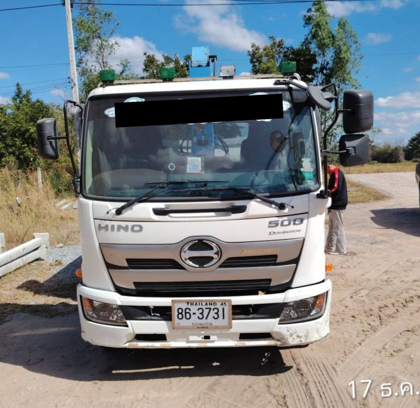 ภาพขนาดย่อ: HINO 6 ล้อ กระบะดั๊มพ์พร้อมติดตั้งเครน (2022) HO41-6720054