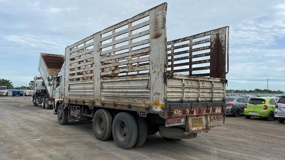 ภาพขนาดย่อ: HINO FL8JNLA (10 ล้อ) กระบะคาร์โก้มีคอก (2010) SK22-6620155