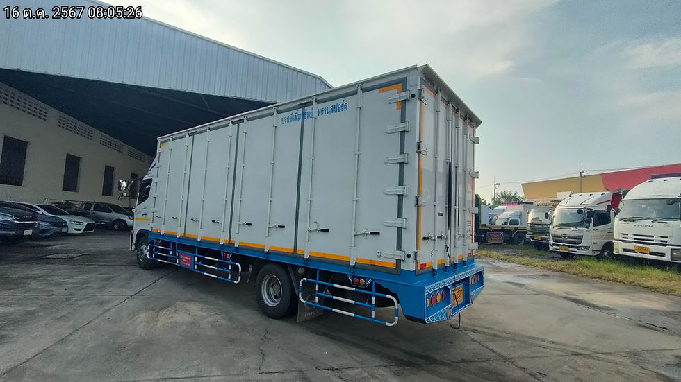 ภาพขนาดย่อ: HINO FC9JL1A-CBAH (6 ล้อ) ตู้อลูมิเนียมประตู 10 บาน N/A (2023) SK22-6720160