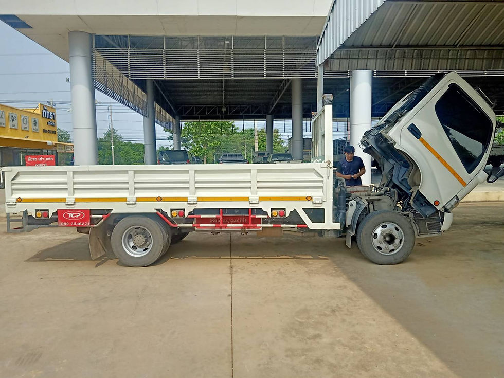 ภาพขนาดย่อ: HINO 6 ล้อ ,กระบะเหล็ก (2023) HO52-6600324