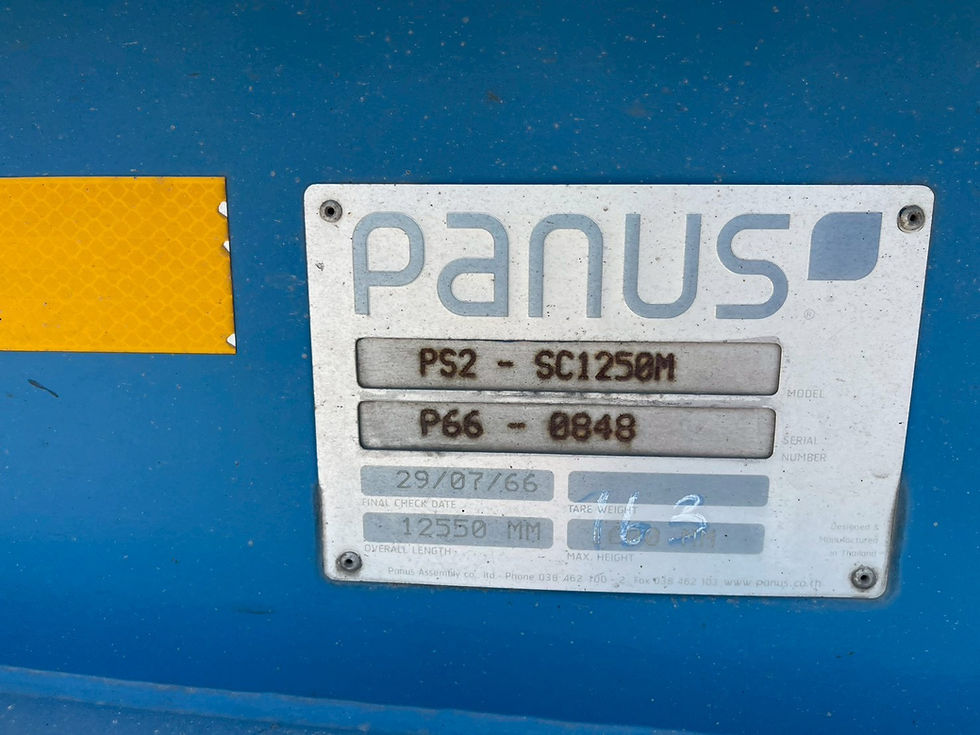 ภาพขนาดย่อ: PANUS ASSEMBLY หางพ่วงก้างปลา 2 เพลา (2023) RY63-6600188
