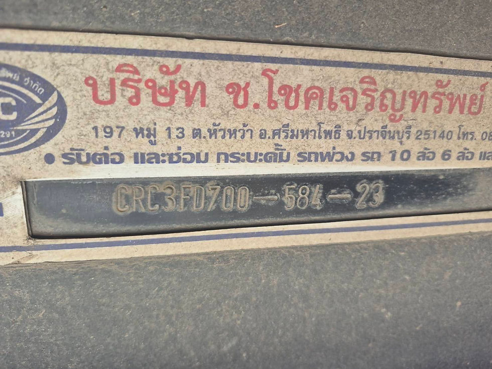 ภาพขนาดย่อ: OTHER หางดั๊มพ์ 3 เพลา   (2024) RY62-6700037