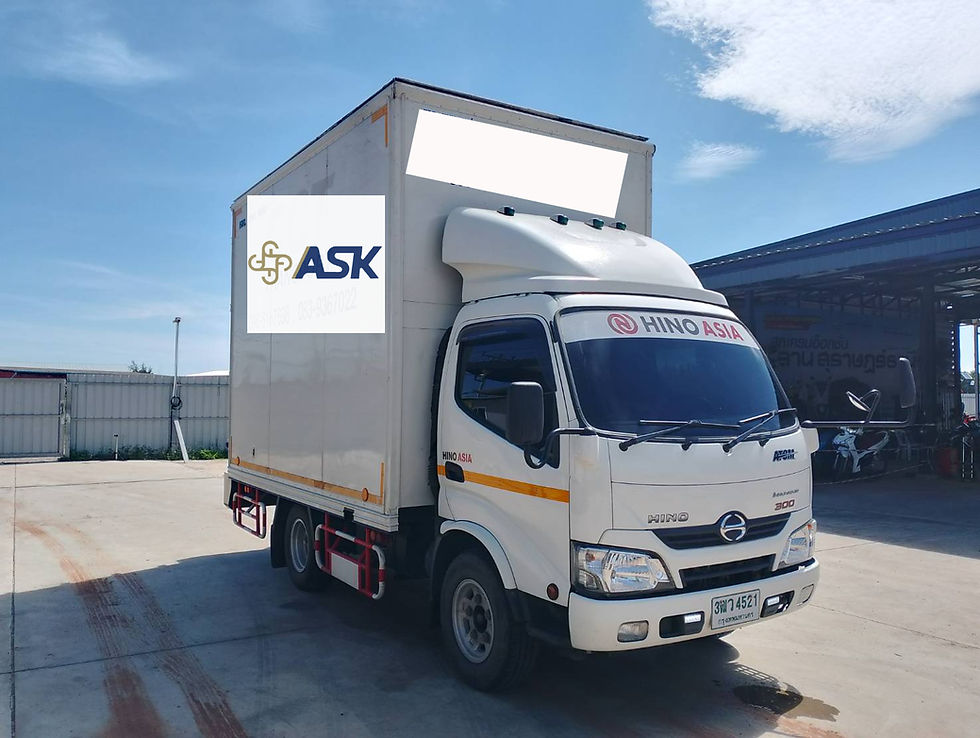 ภาพขนาดย่อ: HINO 4 ล้อ, ตู้ทึบ 2 บาน (2023) HO10-6601252