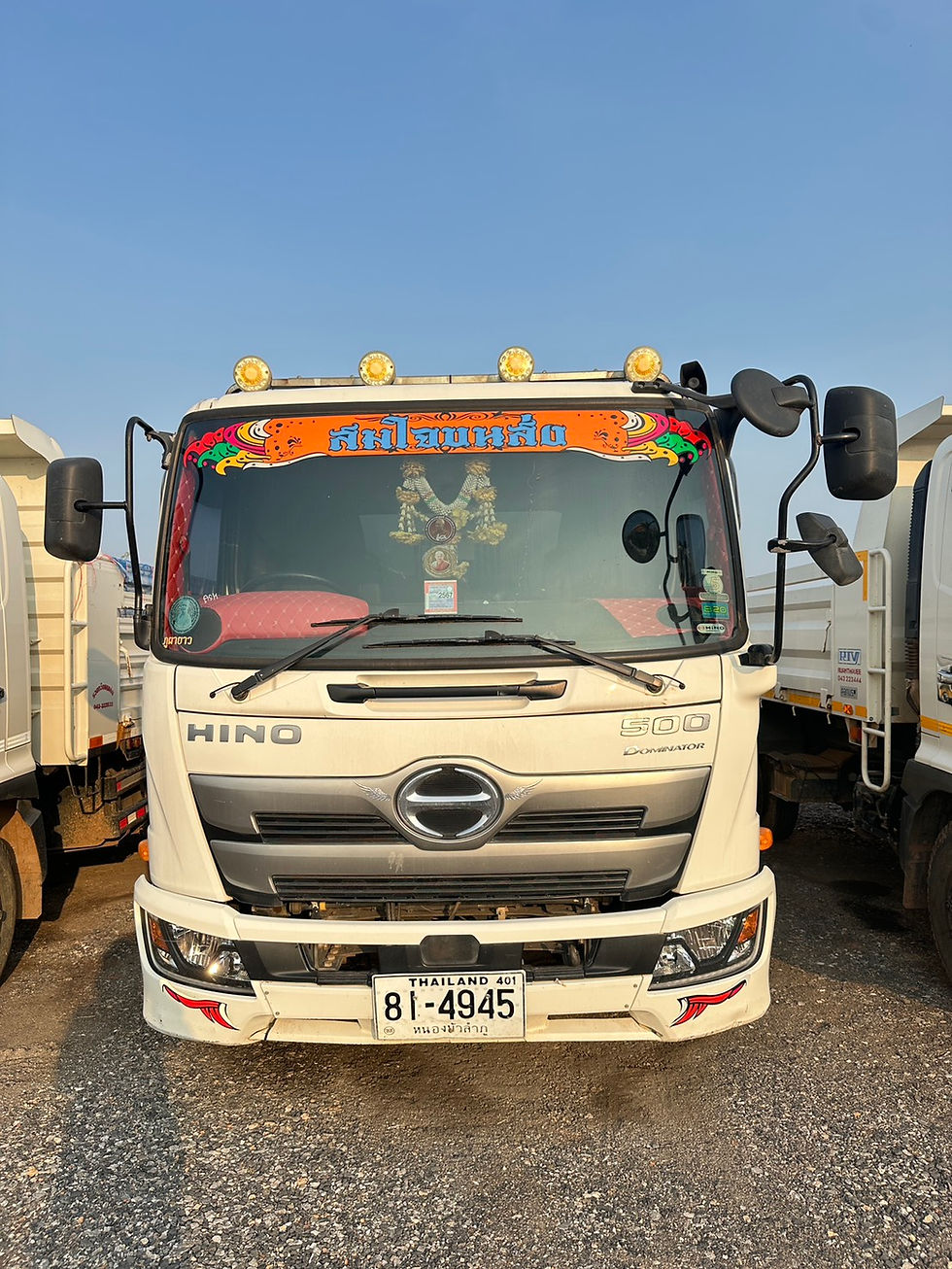 ภาพขนาดย่อ: HINO 6 ล้อ กระบะเหล็กดั๊มพ์ (2021) HO31-6400460