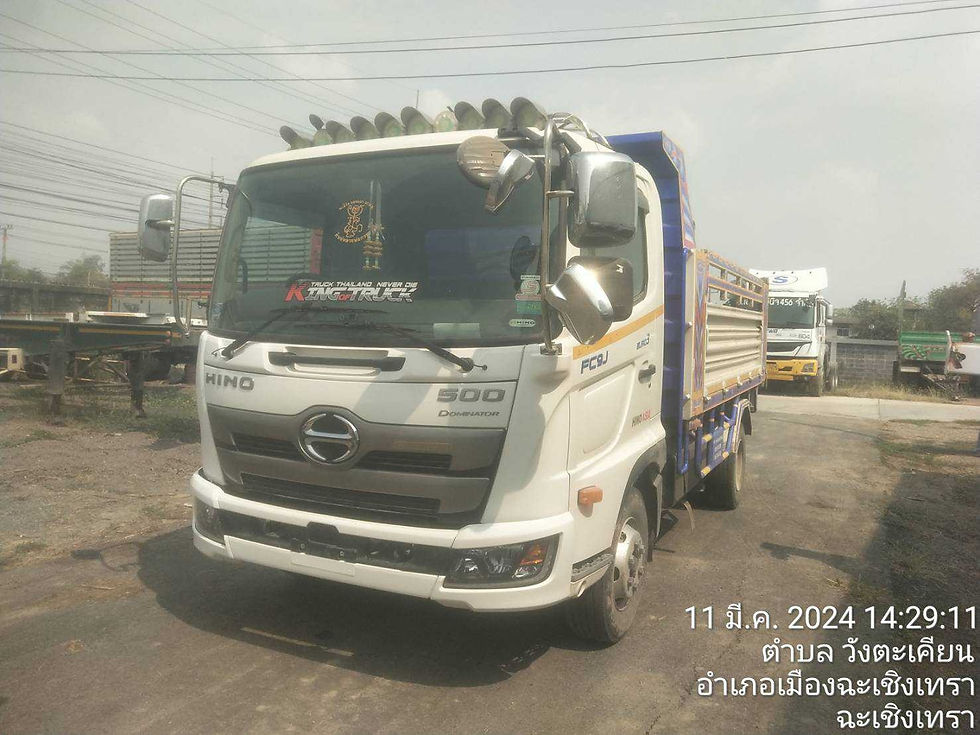 ภาพขนาดย่อ: HINO 6 ล้อ, กระบะดั๊มพ์ (2022) HO10-6620332