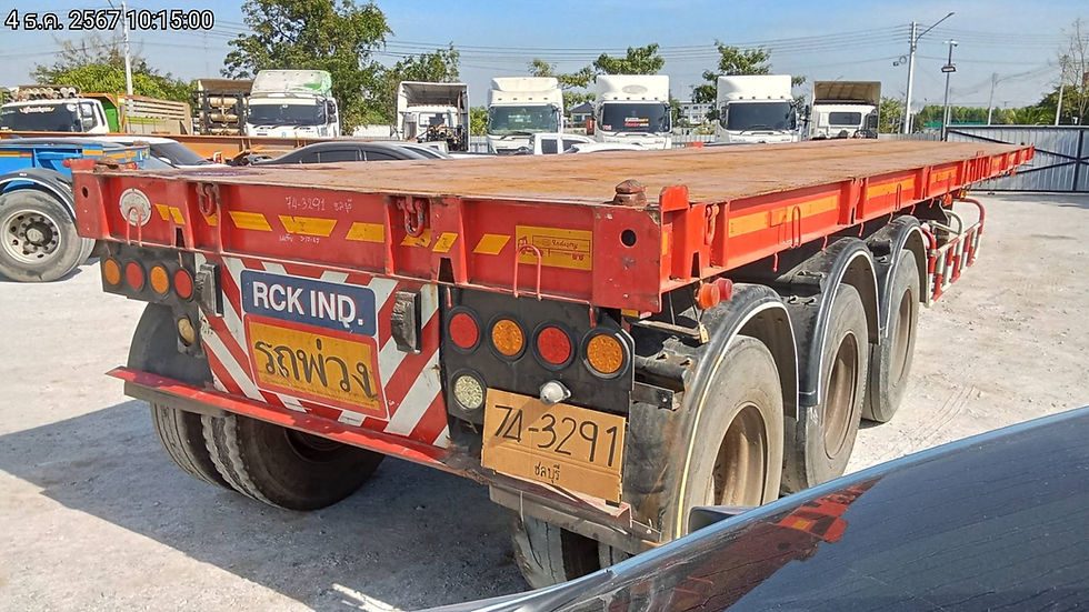 ภาพขนาดย่อ: RCK INDUSTY 12 ล้อ กึ่งพ่วงพื้นเรียบ 3 เพลา (2022) HO10-6500388