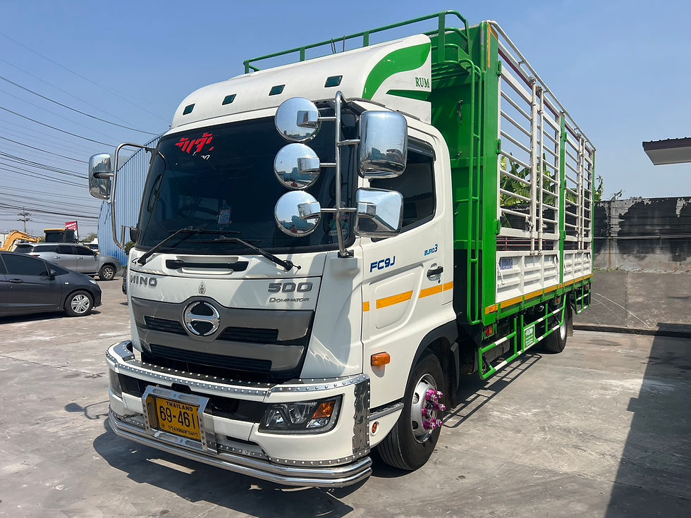 ภาพขนาดย่อ: HINO 6 ล้อ, กระบะคอกเกษตร (2023) HO10-6602384