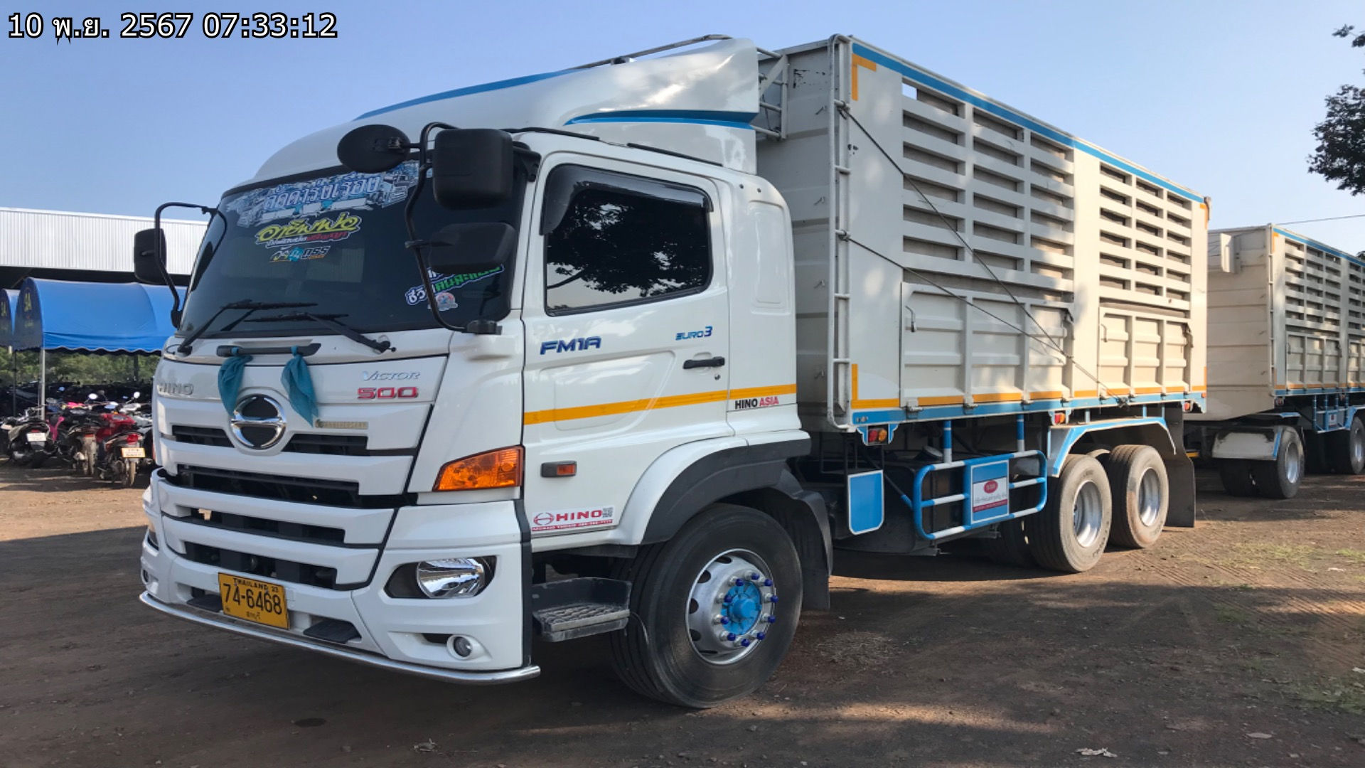 HINO 10 ล้อ กระบะดั๊มพ์ (2023) HO10-6620351