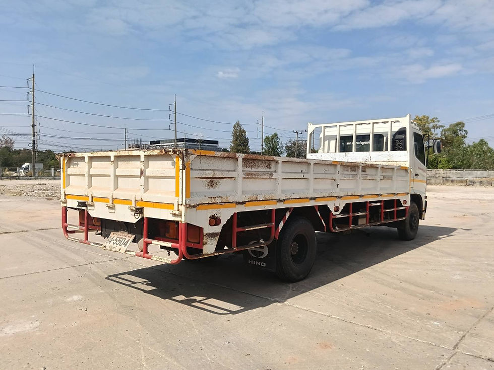 ภาพขนาดย่อ: HINO 6 ล้อ , กระบะเหล็กฝาข้างสูง (2019) HO32-6720029