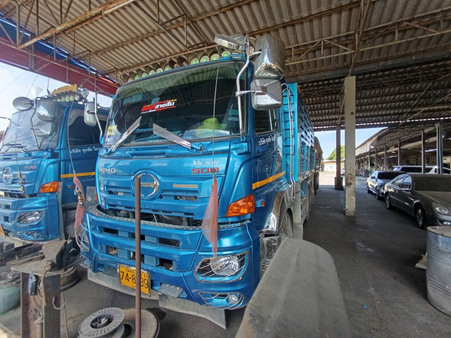HINO 10 ล้อ กระบะดั๊มพ์คอก 5 เส้น (2022) HO10-6720331