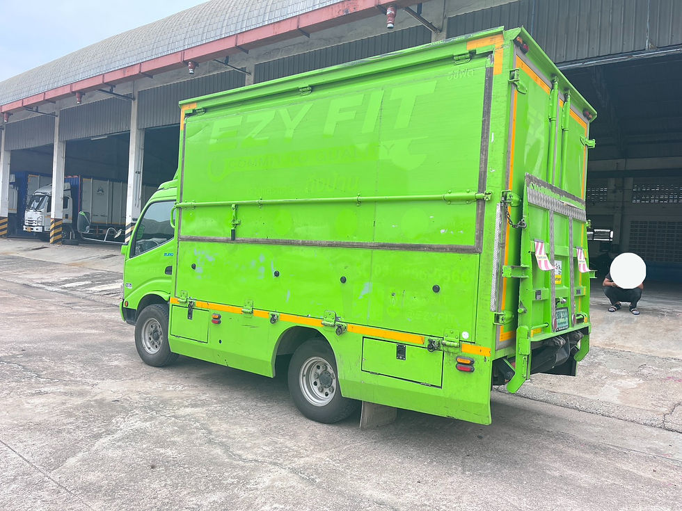 ภาพขนาดย่อ: HINO 4 ล้อ, ติดตั้งตู้อะลูมิเนียม+ลิฟต์ท้าย (2022) HO32-6500165