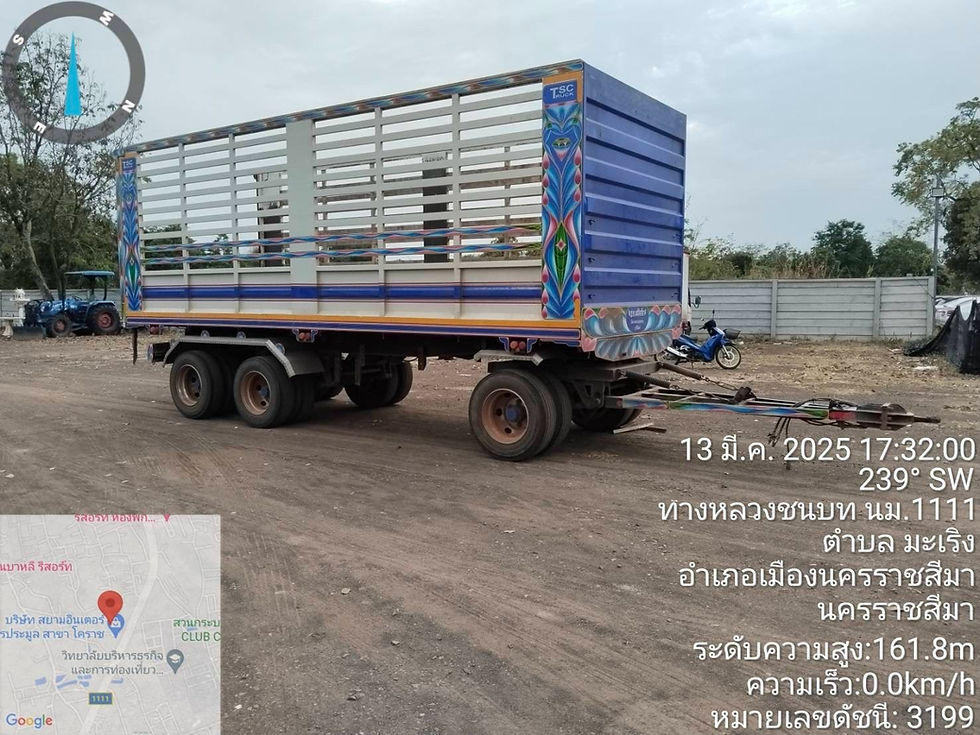 ภาพขนาดย่อ: OTHER หางพ่วง 3 เพลา ,กระบะดั๊มพ์ (2023) HO33-6620076