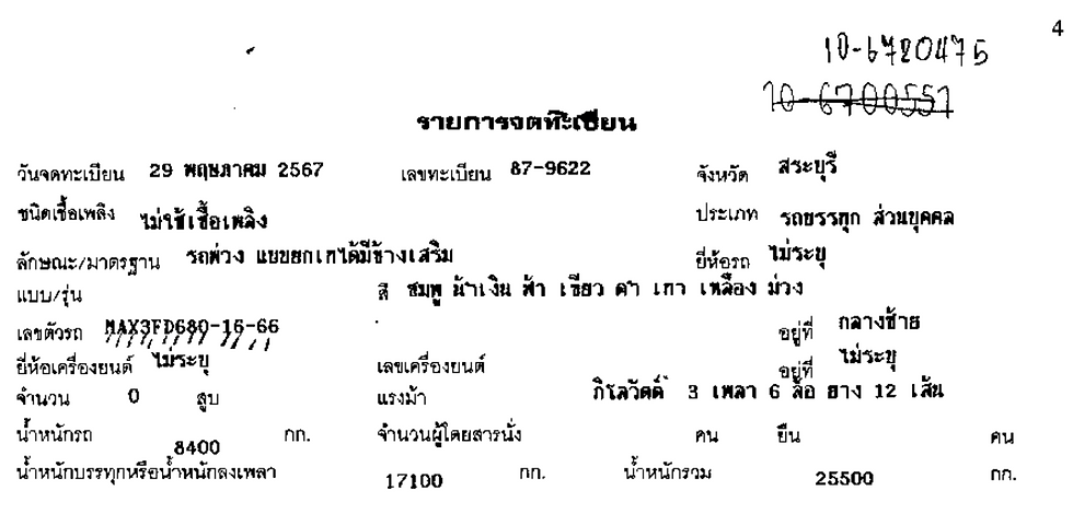 ภาพขนาดย่อ: OTHER 12 ล้อ หางพ่วงกระบะดั๊มพ์ (2024) HO10-6720475