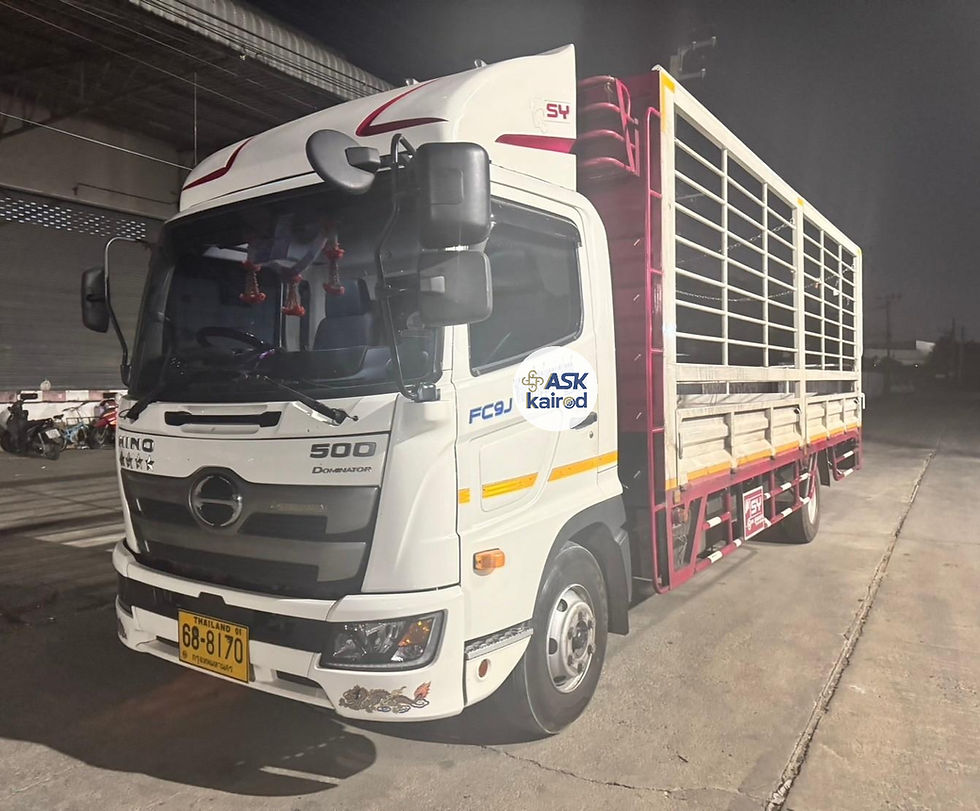 ภาพขนาดย่อ: HINO FC9JL1A-BBAHF (6 ล้อ)กระบะเหล็กคอกแป๊ป (2022) SK22-6501061