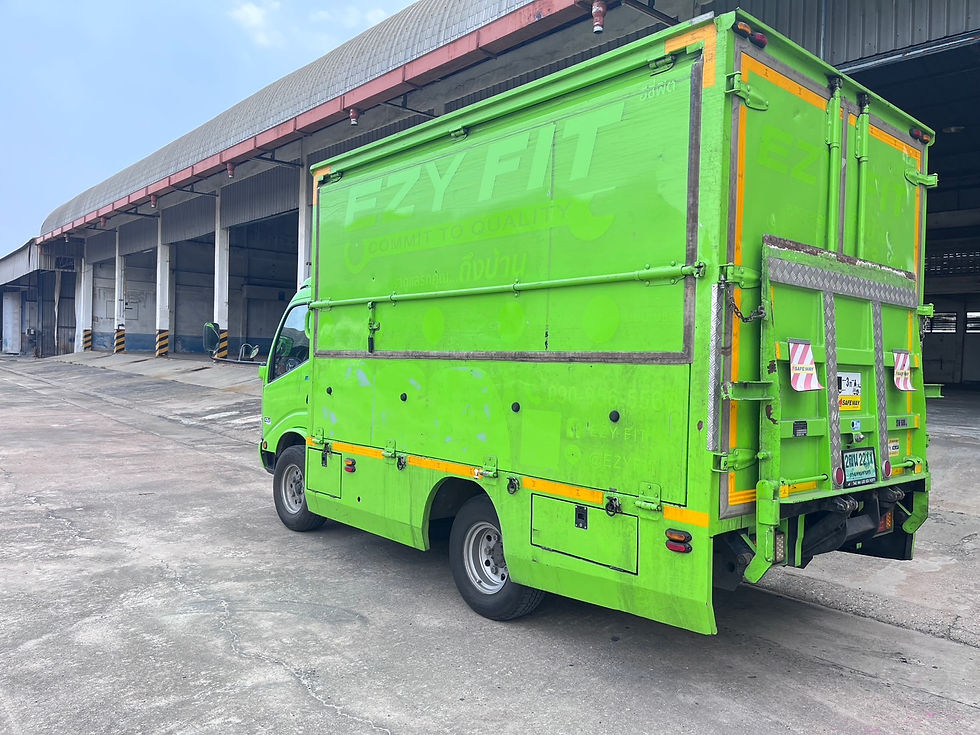 ภาพขนาดย่อ: HINO 4 ล้อ, ติดตั้งตู้อะลูมิเนียม+ลิฟต์ท้าย (2022) HO32-6500166