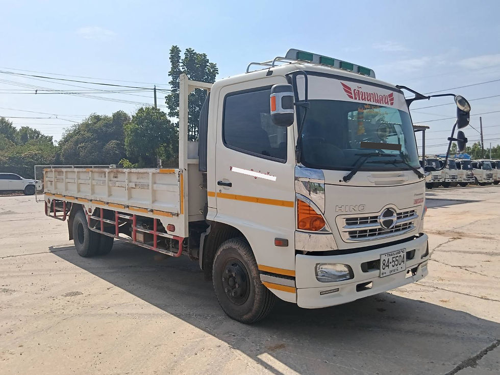 ภาพขนาดย่อ: HINO 6 ล้อ , กระบะเหล็กฝาข้างสูง (2019) HO32-6720029