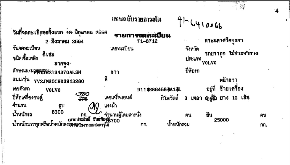 ภาพขนาดย่อ: VOLVO 10 ล้อ ,ลากจูง (2013) HO41-6410066