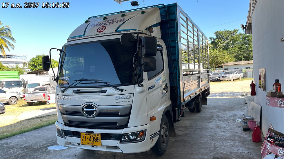 HINO FC9JL1A-CBAHF (6 ล้อ) กระบะคอก (2023) SK22-6600378