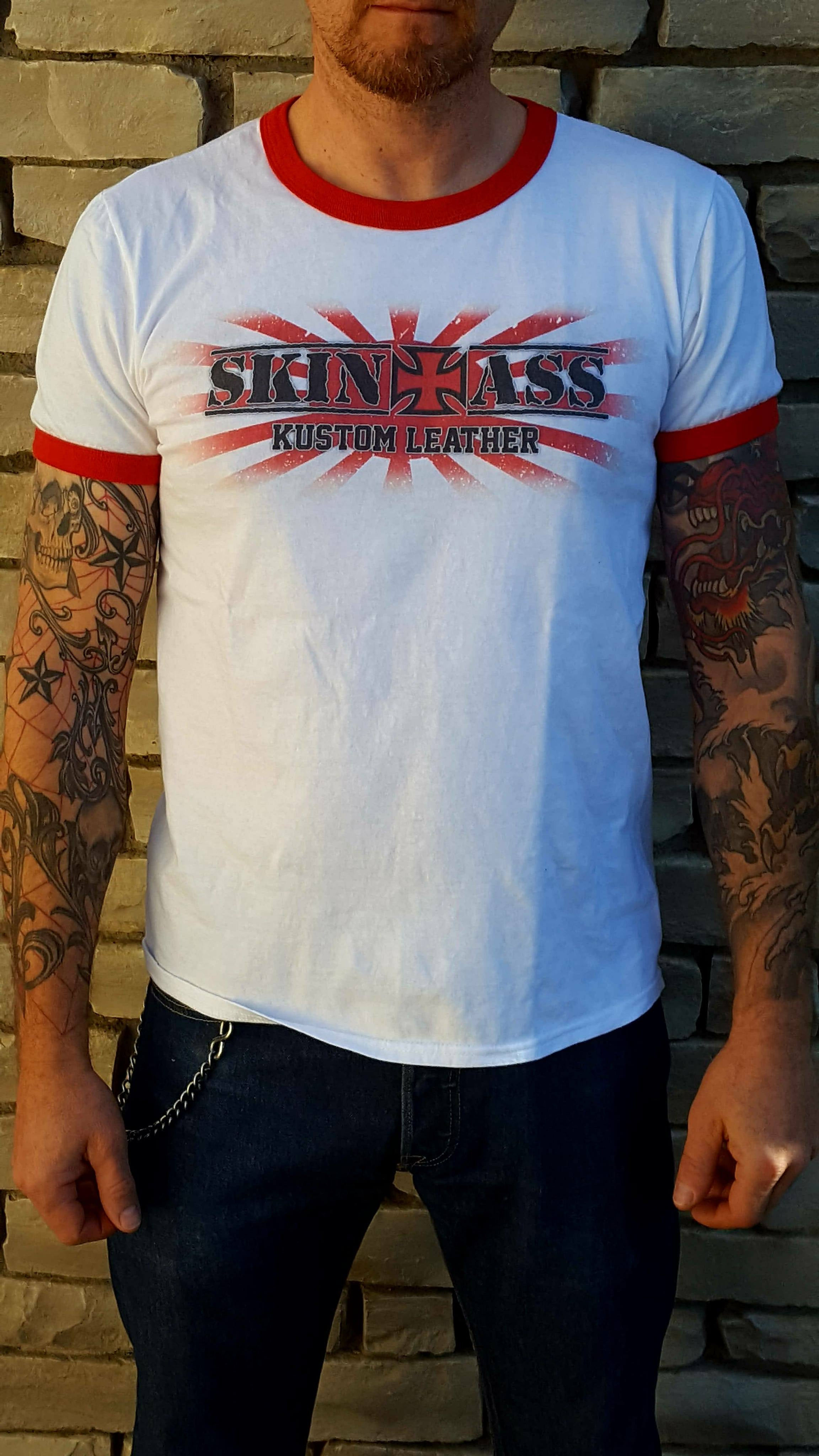 Tshirt SkinAss blanc Japan / Japan white tshirt