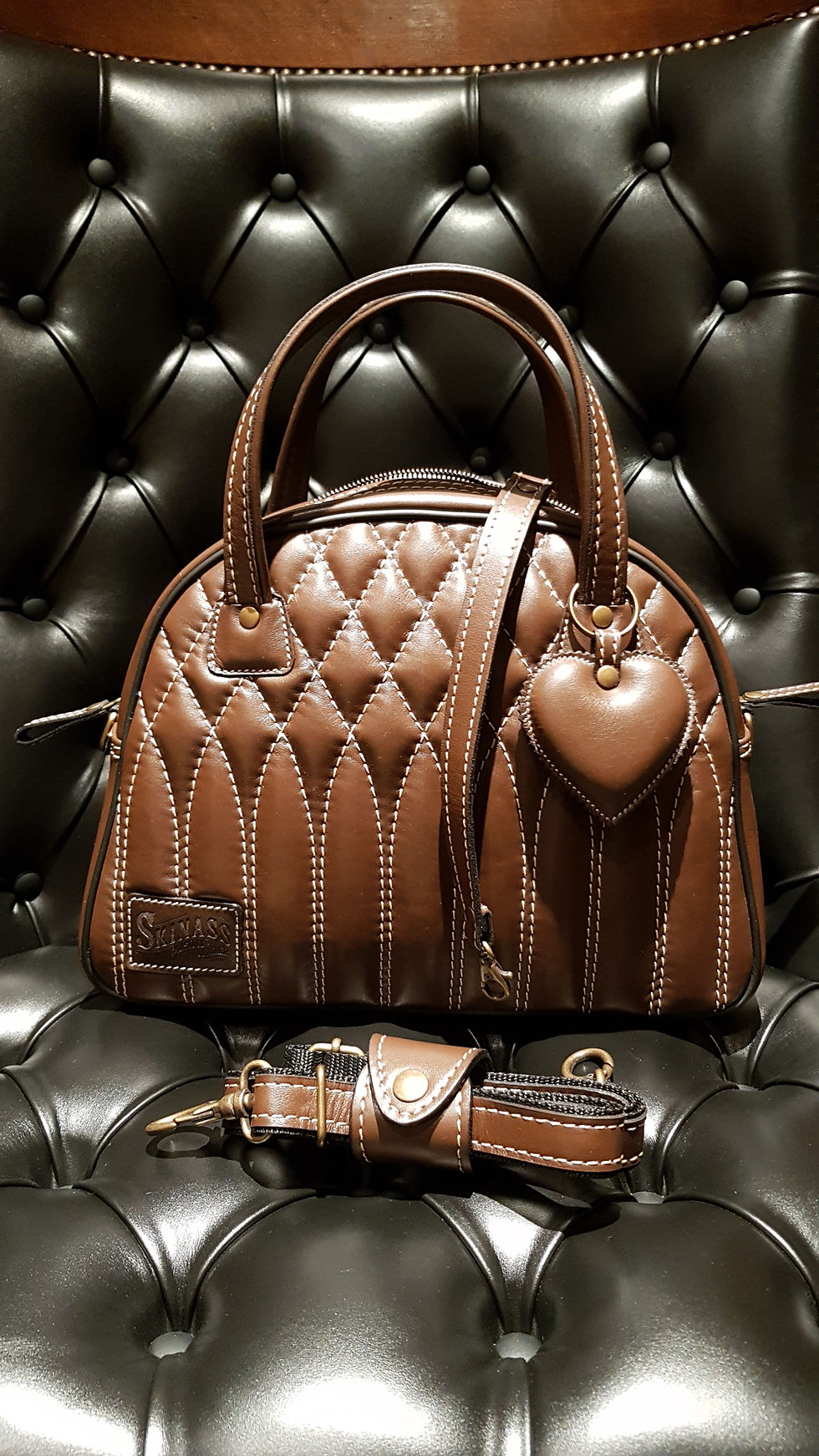 Miniature :  SkinAss BIG BOSS cuir marron  / Brown  lea