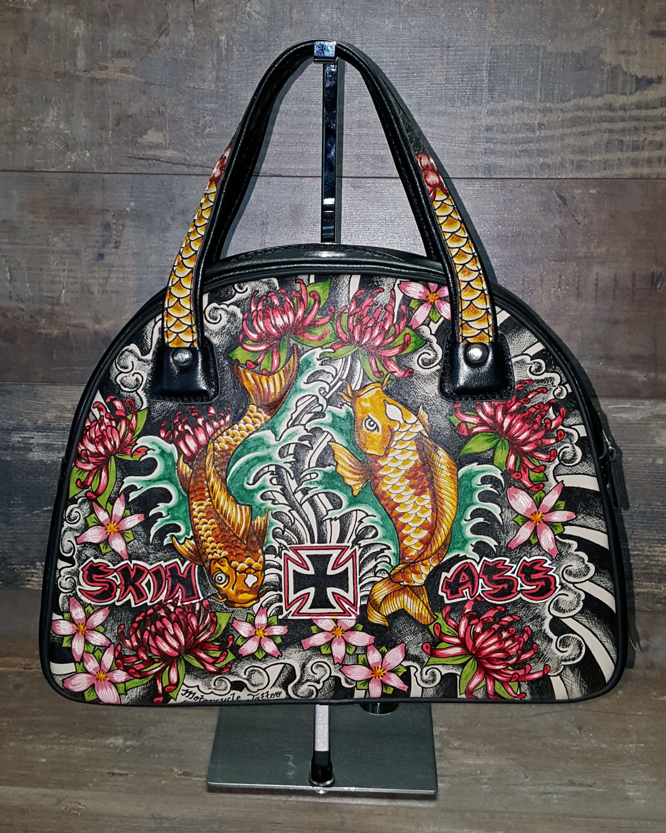 Sac SkinAss TATTOO n°003 / tatoué deux faces