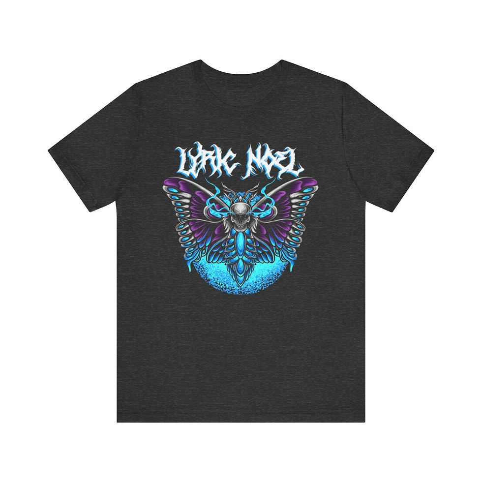 Thumbnail: Lyric Noel - Metal Moth - Unisex Jersey Short Sleeve Tee