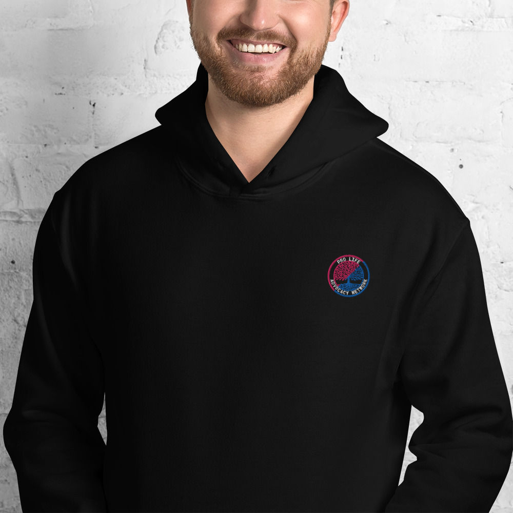 PLAN Colored Logo Embroidered Hoodie
