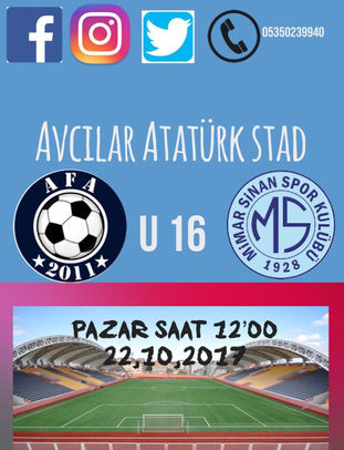 AFA U16 bu hafta...