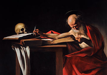 Saint Jerome Writting, 1605-1606, Caravaggio.png