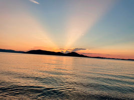 Where exactly is that sunset? The peninsular tip of Takamatsu. Discover more with CODEX