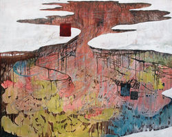 Ode to Peace III, 40x50, acrylic on canvas, 2015