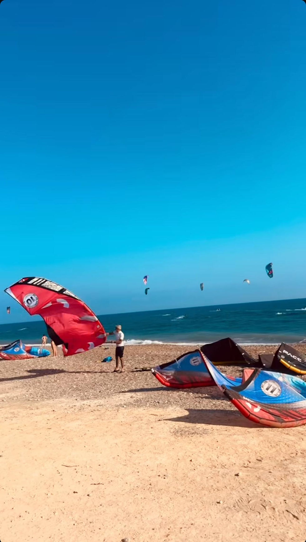 How Far Are the Kitesurfing Spots from Limassol City Centre?