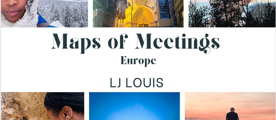 Maps of Meetings: Europe by LJ Louis 