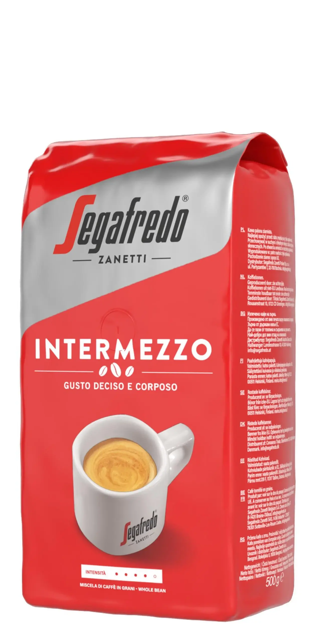 Caffè in grani Segafredo Intermezzo 500 gr.