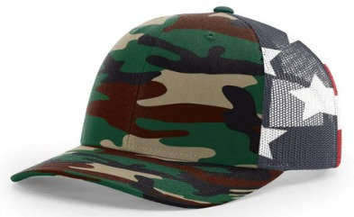Custom Hat Camo/Richardson 112 PM Classic Printed Mesh Trucker Hat