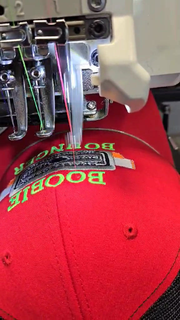 Thumbnail: BOOBIE BOUNCER oval Embroidery file for hats