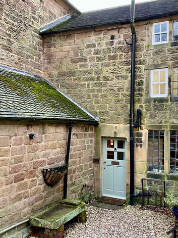 Bradley Hall entrance off the driveway