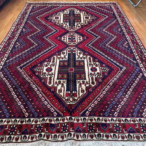 ペルシャ絨毯 手織り 美術品 260x200 アルダビル産 クリーニング済み 定価30万 ペルシャ絨毯 クリーニング済み