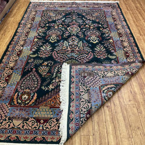 手織りペルシャ絨毯　新品　カシュマール産　ウール&シルク　300×200cm 手織りペルシャ絨毯新品カシュマール産ウール&シルク300×200cm