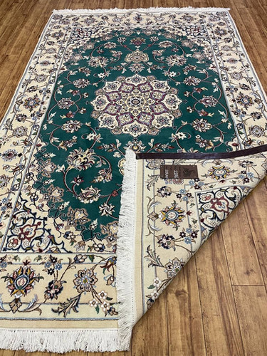 手織りペルシャ絨毯 新品 ナイン産 227 x 147cm Ni133/2276 | ペルシャ