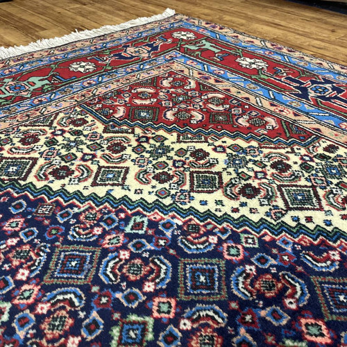 手織りペルシャ絨毯中古美品タブリーズ産330cm×205cm