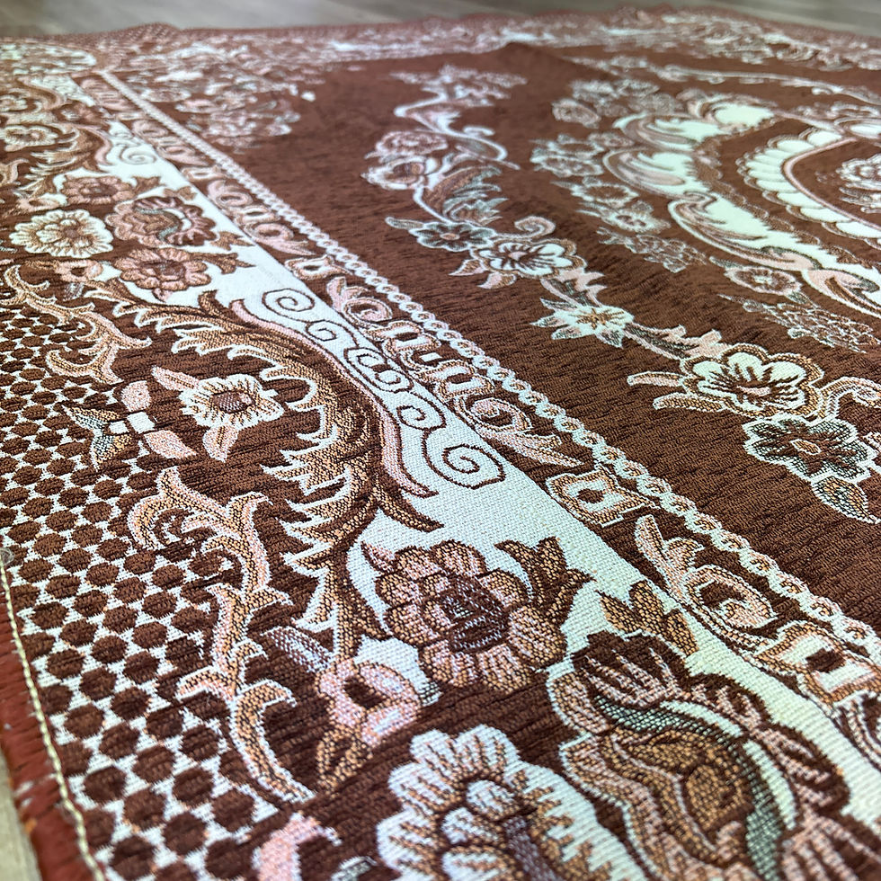 サムネイル： ペルシャ絨毯カーペットカバー　マルチカバー　206×142cm リバーシブル　ラグ、カーペット　Ni444