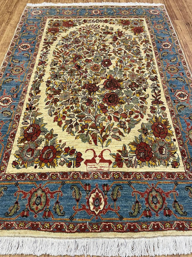 手織りペルシャ絨毯　新品　ヘリス産　ネット価格　197cm × 140cm 手織りペルシャ絨毯 新品 ヘリス産 197 x 140cm Ni120/A809 | ペルシャ