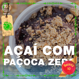 Açaí com Paçoca Zero