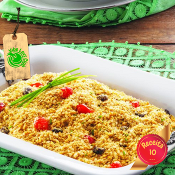 Farofa de Amaranto e Quinoa