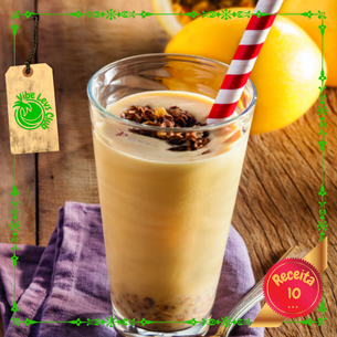 Shake Mousse de Maracujá Crocante